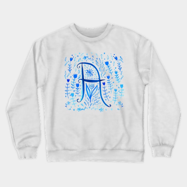 A is for... Crewneck Sweatshirt by NicSquirrell